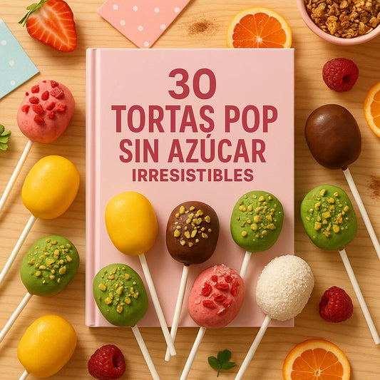 30 Tortas Pop sin azúcar irresistibles